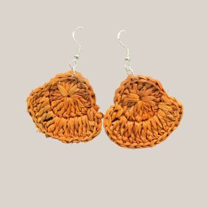 Boucles d'oreilles oranges