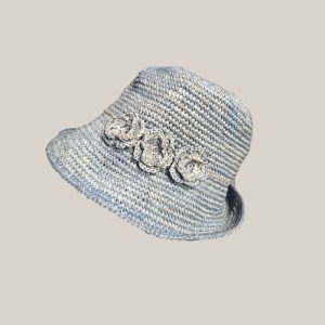Chapeau bob gris