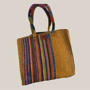 Sac à main KALIANA jaune orangé